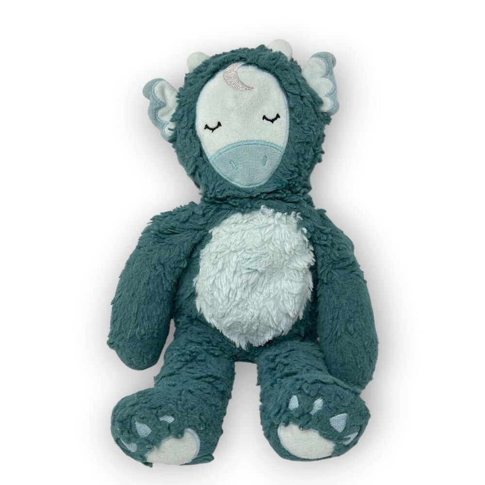 Slumberkins Jade Dragon Green Teal Stuffed Animal Plush 2021 Sleeping Wings